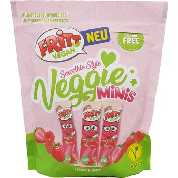 Bonbon Fritt Vegan Smoothie Style Veggie Minis Erdbeer & Himbeer 135g