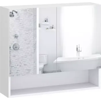 Koupelnový nábytek Skříňka se zrcadlem Joy 80 bílý