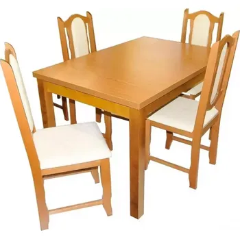 Jídelní set Jídelní set Smart 1+4 Dub Rustikal 120x80