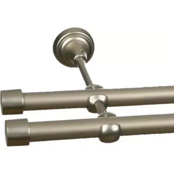 Garnýž Garnýž satin fi19 dvoj 200cm Uvertura BZ