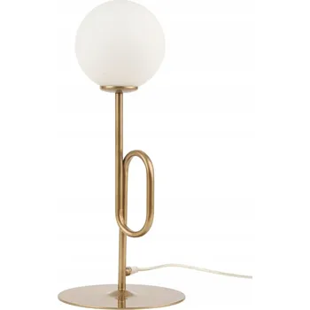 Lampička Stolní lampa Sigma TES bílá, žlutá 12 W