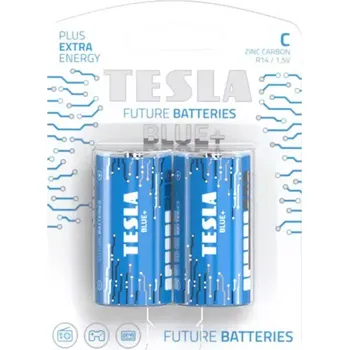 Článková baterie Baterie Tesla C Blue+ LR14 2 ks