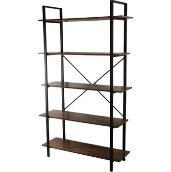 Kancelářská sestava Regál Loft 8643 E dark vintage wood