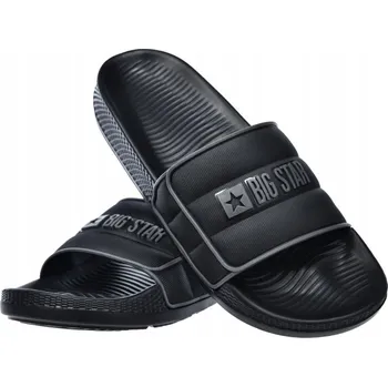Pracovní obuv Pánské pantofle Big Star RR174A043 ČERNÉ velikost 41