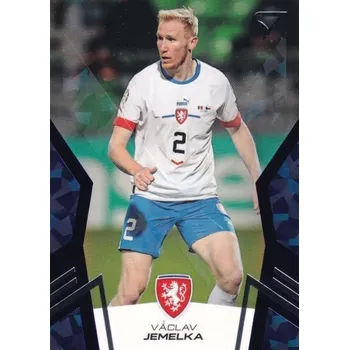 Sběratelský sportovní předmět paralel karta VÁCLAV JEMELKA 2024 Hrdí Lvi Blue číslo 11