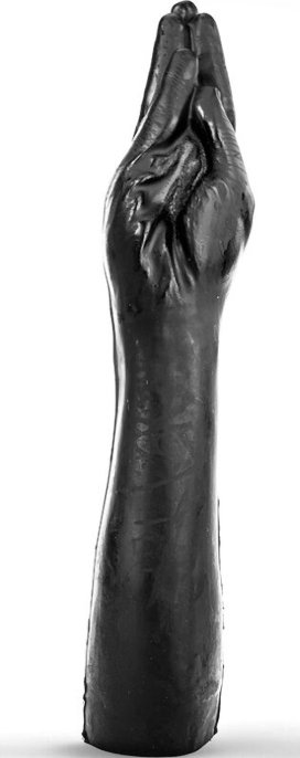 Ruka na fisting All Black Giant 40 cm