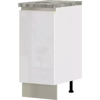 Kuchyňská skříňka Infinity R-40-1K/5 Crystal White