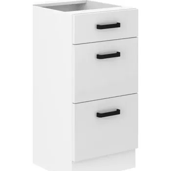 Kuchyňská skříňka Kuchyňská skříňka MIA bílý lesk/bílá 40d 3s bb