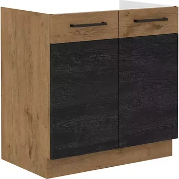 Kuchyňská Skříňka Vigo dark 80ZL 2F BB