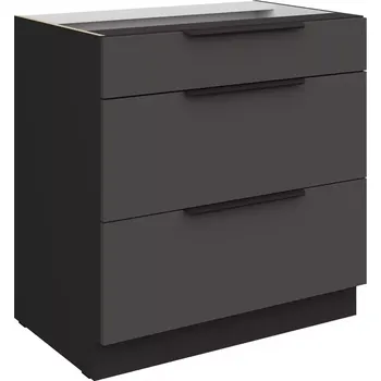 Kuchyňská skříňka Aria GR/BL Anti Fingerprint 80d 3s Bb