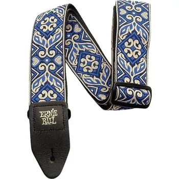 Kytarový popruh Ernie Ball Classic Jacquard Tribal Blue Kytarový pás