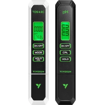 VIVOSUN Combo sada pH +EC metr
