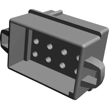 Elektrický konektor TE Connectivity MATE-N-LOK zástrčkový konektor na kabel 12, rozteč 5.08 mm, 1-480278-0, 1 ks