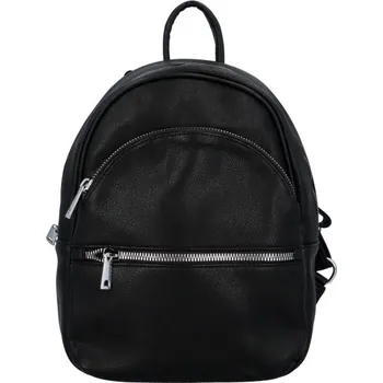Městský batoh Koženkový batůžek Endy, černý