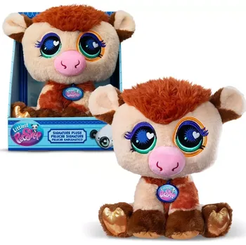 Panenka Plyšová Krava Littlest Pet Shop Plyšak 28 cm Hasbro