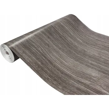 Tapeta Samolepicí fólie s dekorem dřeva Dub Šedý Perlový, nálepka na nábytek, Fólie PVC, šířka 45 cm