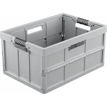 Úložný box Keeeper Skládací box s měkkými úchyty Benno 45l Nordic Grey