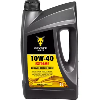 Motorový olej Coyote Lubes 10W-40 Extreme 5 l