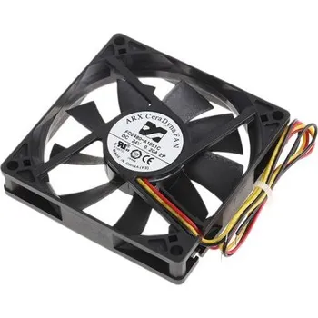 Měnič napětí ARXAxiální ventilátor 24 V DC DC, průtok vzduchu: 61m³/h 3.84W160mA, 80 x 80 x 15mm