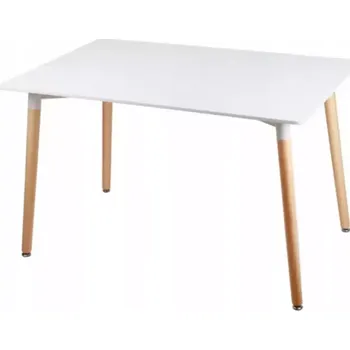 Jídelní set Stůl Bergen 120x80 Bílý