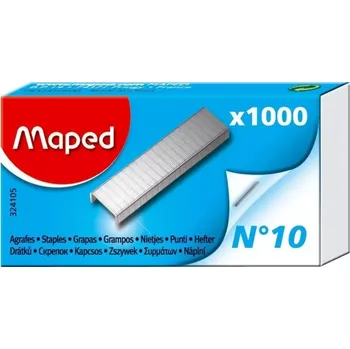 Spona do sešívačky Spojovače do sešívačky MAPED No. 10, 1000 ks