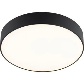 Kulatý Stropní Svítidlo Argon 45 x 7 cm černá