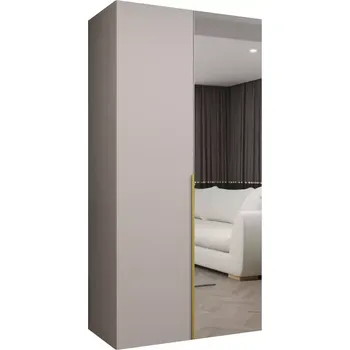 Předsíňová stěna Skříň Alicante II 100 kašmír/zlatá