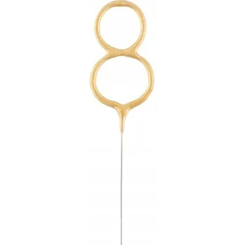 Dortová svíčka Prskavky GoDan 17 cm 1 ks