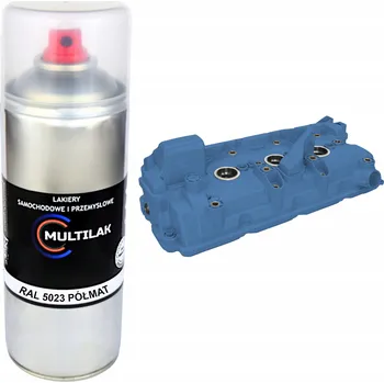 Barva ve spreji Lak ve ve spreji na víka ventilů motoru RAL 5023 POLOMAT