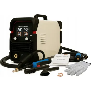 Svářečka Invertorová svářečka 4v1 MIG MMA TIG LIFT 230V IP21S MIG250A MAX