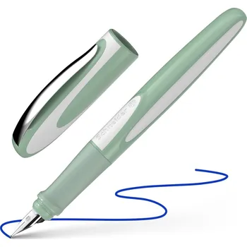 Plnicí pero Schneider RAY pistacchio - modrá náplň