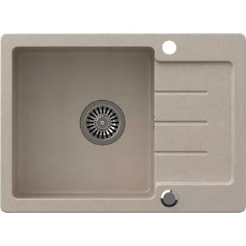 Granitový dřez Dřez granitový Forte 116 New 600x440x185 béžový