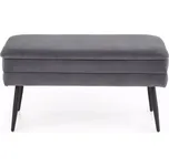 Taburetka Velva popelavě šedá/černá