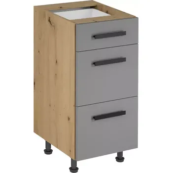 Kuchyňská skříňka Langen D40S3 úchytka beige