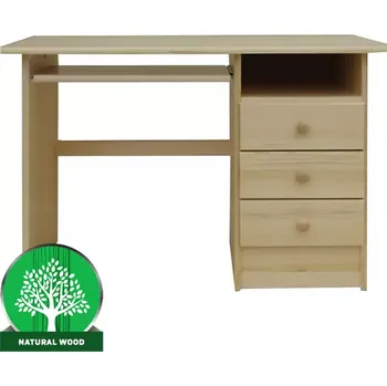 Psací stůl Psací Stůl 115cm Borovice