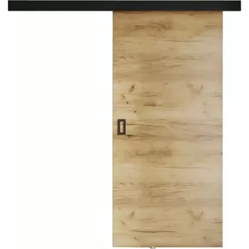 Interiérové dveře BAUMAX WERDI 80 Craft zlatý , Garnýž černá 86/205/16 cm