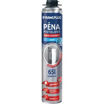 Montážní pěna Pěna polyuretanová pistolová RPP nízkoexpanzní 65L 840 ml