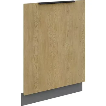 Dvířka pro vestavnou myčku Cremona Sokl antracit Zm 713x596