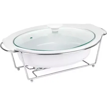 Hrnec Nádobí s ohrívačem 3L Emma white