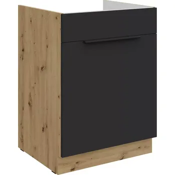 Kuchyňská skříňka Kuchyňská skříňka Aria BL/AR Anti Fingerprint 60zl 1s Bb