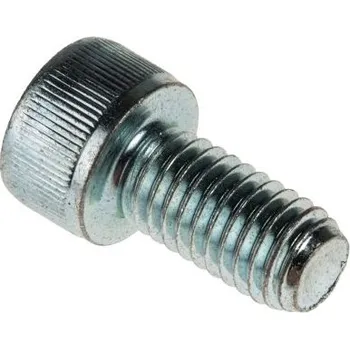 Šroub Šroub s vnitřním šestihranem, Ocel, M8, délka: 16mm, Leskle pozinkovaný 1.25mm