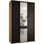 Skříň 45 Canaris 3 180 artisan/černá/černá