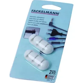 Držák kabelu Příchytka na kabel samolepící 2ks 63012