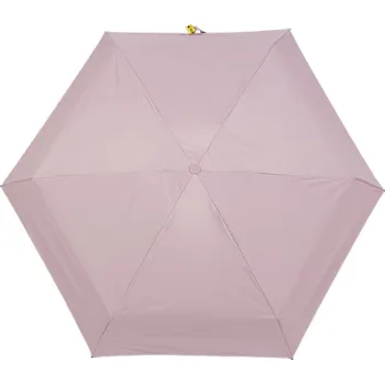 Deštník Dámský mini skládací deštník, velké, 3 pudrová