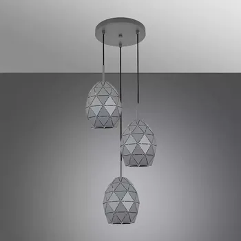 Svítidlo EGANA 6999 Koło Šedá LW3