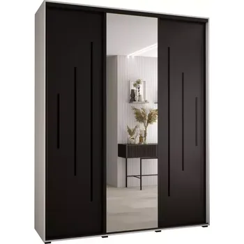 Předsíňová stěna Skříň 45 Canaris 13 200 bílá/černá/černá