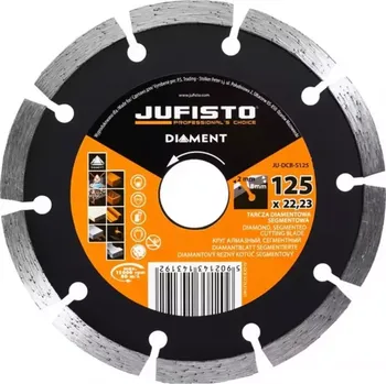 Příslušenství k brusce Diamantový kotouč segmentový 125x2x22