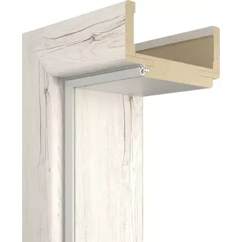 Interiérové dveře Zárubeň regulovatelná 80L 100-140 sněžný dub