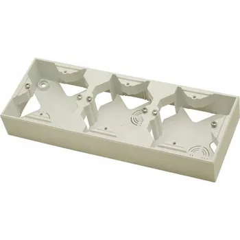 Elektroinstalační krabice Elektroinstalační krabice na omítku Ospel 84 x 226 x 37 mm