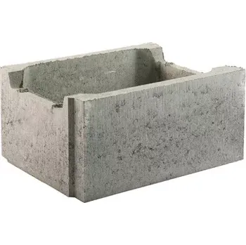 zdivo Ztracené bednění BEST 500x400x250mm, přírodní šedá